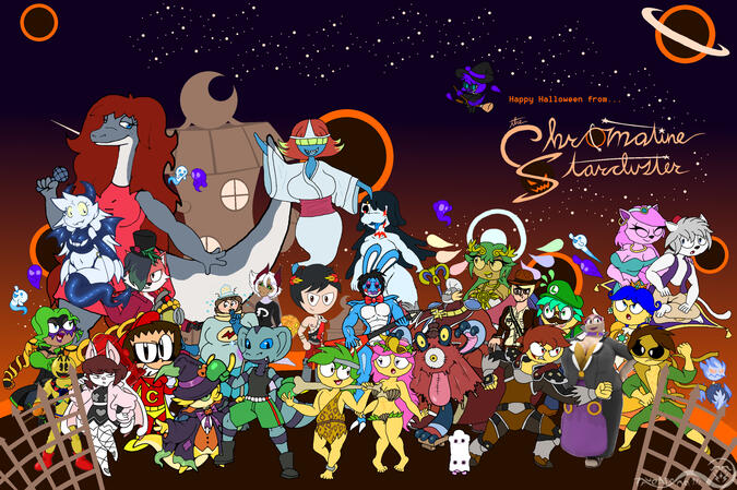 Chromatine Starcluster Halloween Collab- 2023